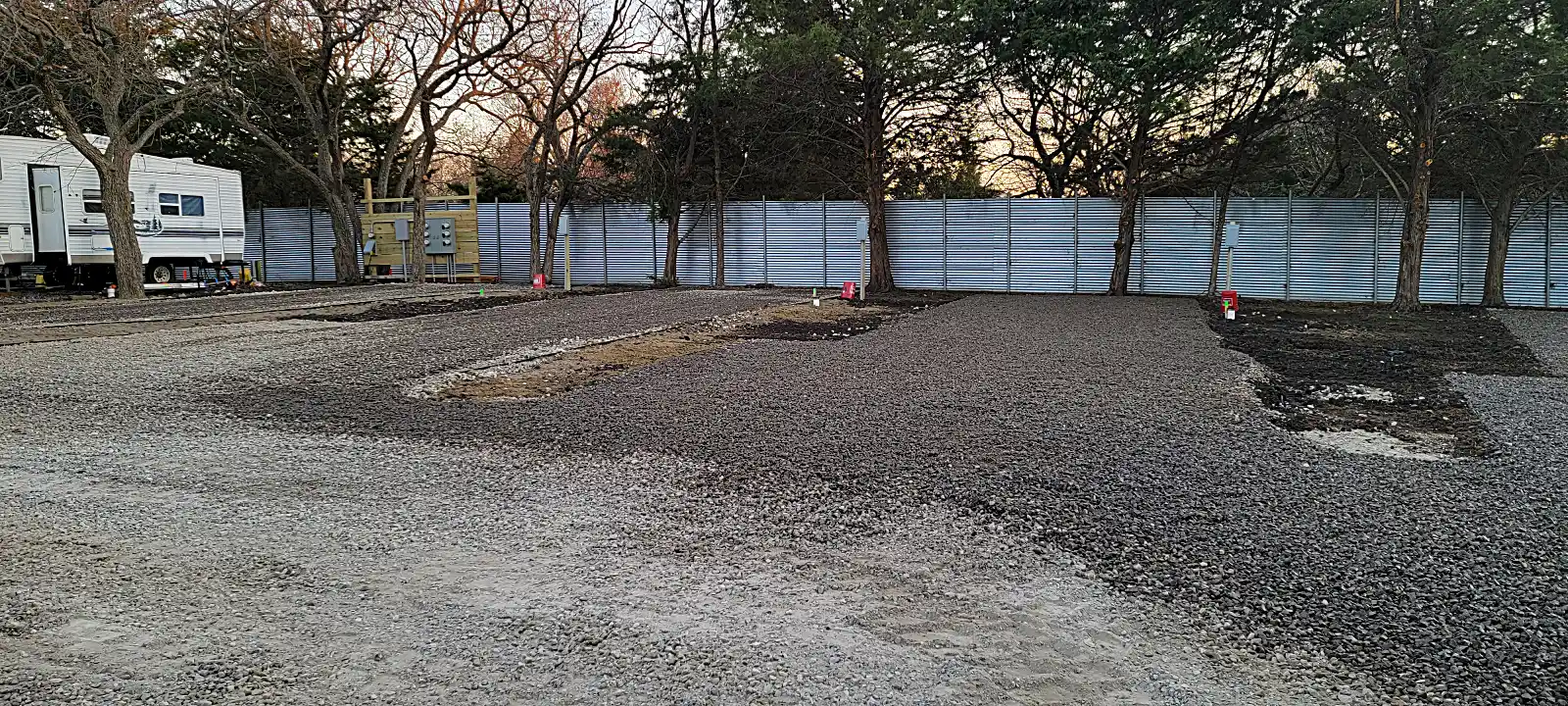 Compacting rock layer for reliable foundation