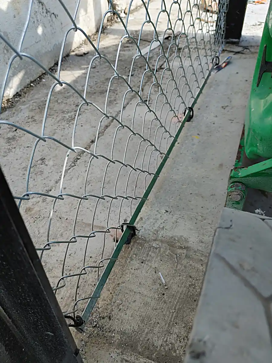 Metal framework ready for exterior siding